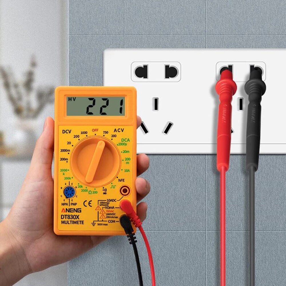 ANENG DT830X LCD Digital Multimeter - Image 3