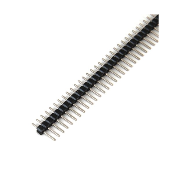 2.54mm Single Row Male 1X40 Pin Header Strip Black
