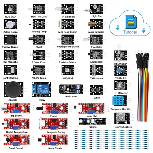 LAFVIN 37 in 1 Sensor Module Kit