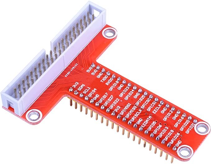 40pin Raspberry Pi GPIO Breakout Expansion Board + 40pin Flat Ribbon Cable - Image 3
