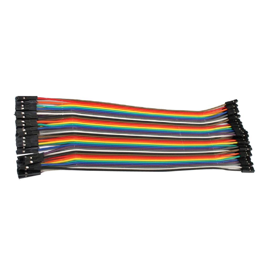 Female to Female Dupont Line 40 Pin 20cm
