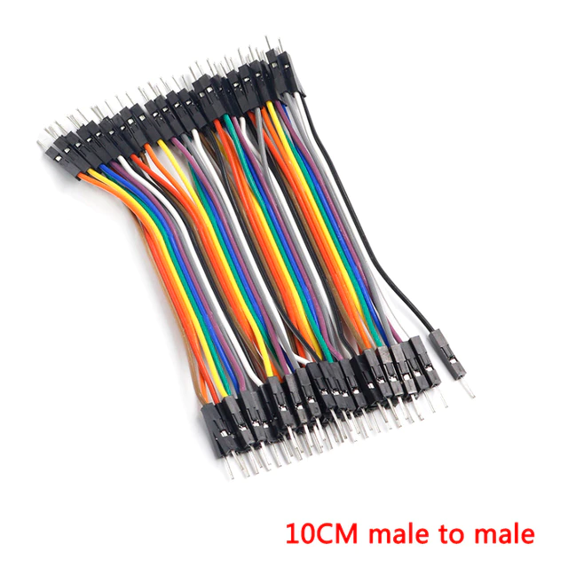 Male to Male Dupont Line 40 Pin 10cm