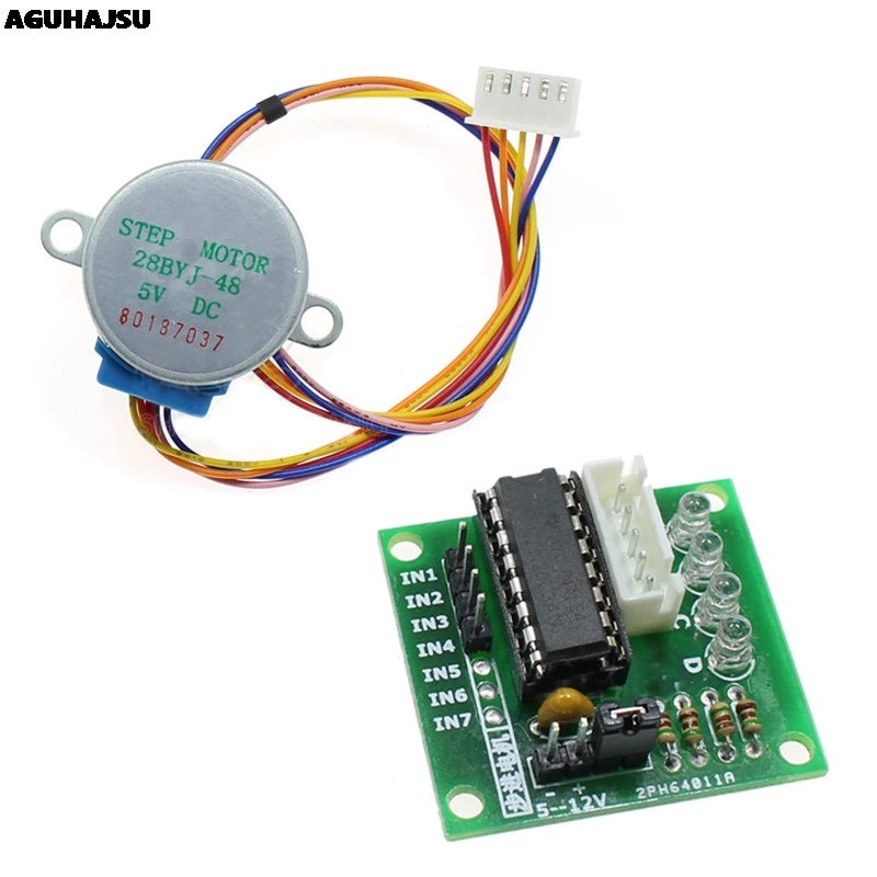 Stepper Motor 5V 4-Phase + ULN2003 Driver