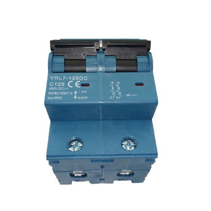 YRL7-125DC Circuit Breaker 2P 550V 125A - Image 3