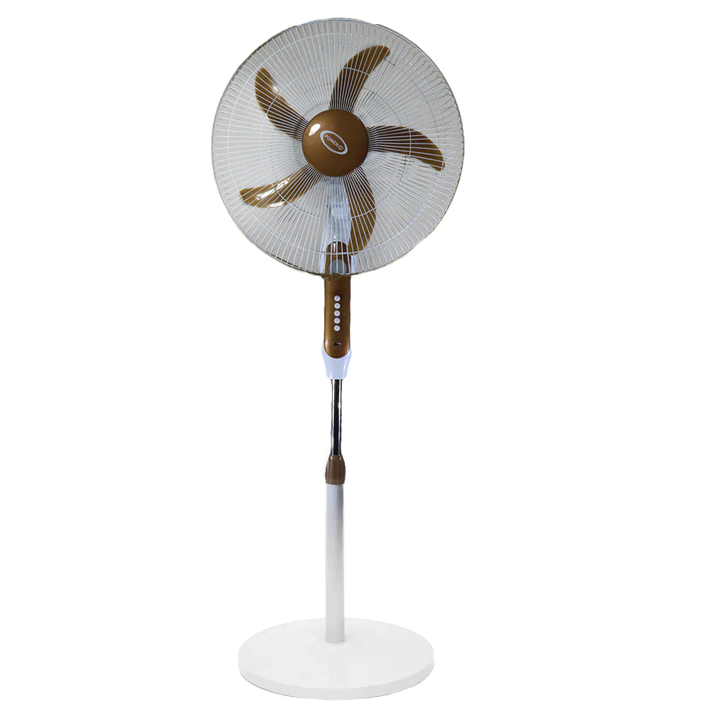 Power G Rechargeable Electric Fan with 3 speeds and light and small lamp