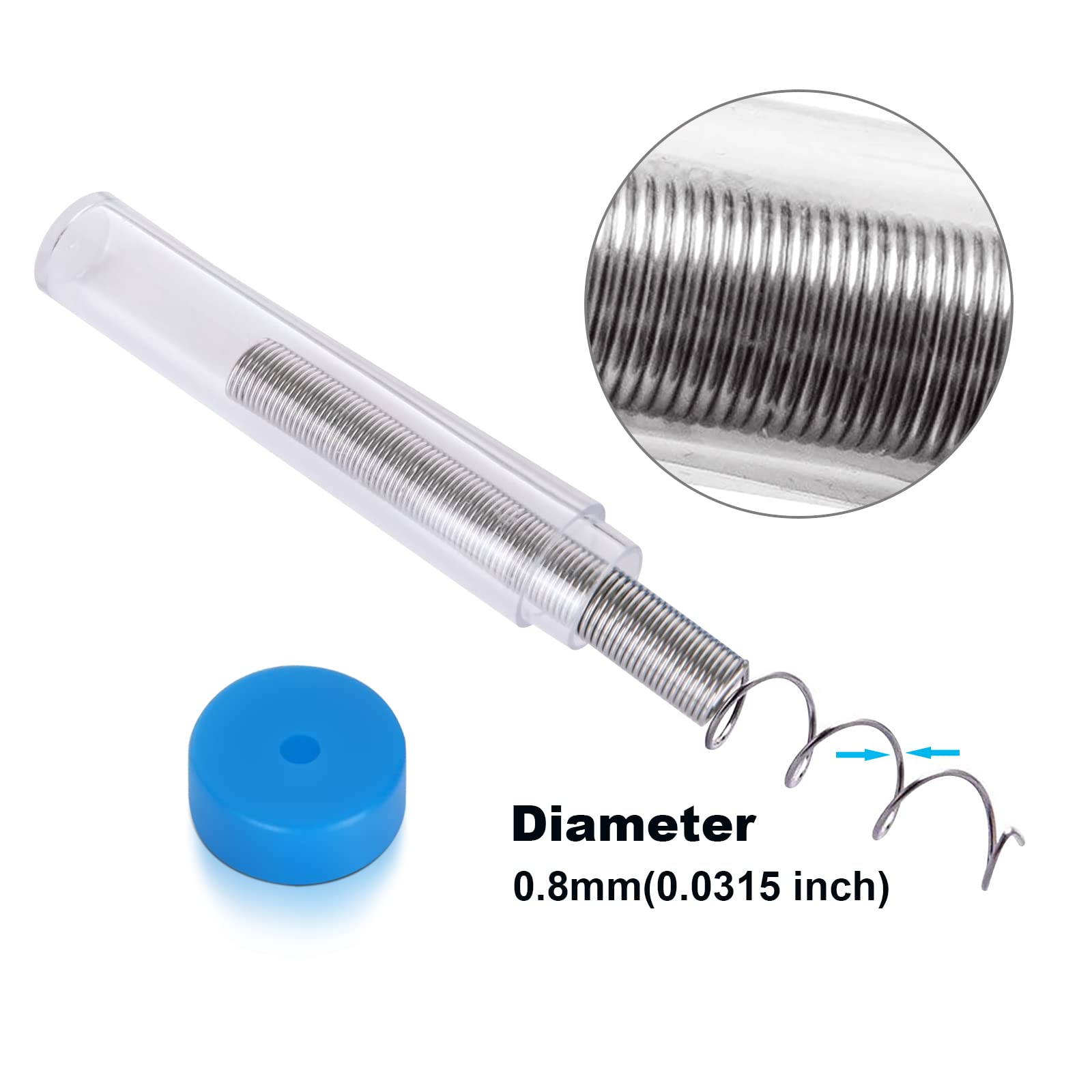 0.8MM 14g High Purity Free Cleaning Solder Strip In Tube