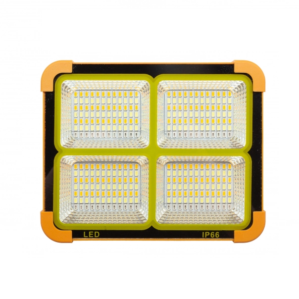 Power Bank Solar D8 12000 mAH original + solar panel + spotlight 50W - Image 3
