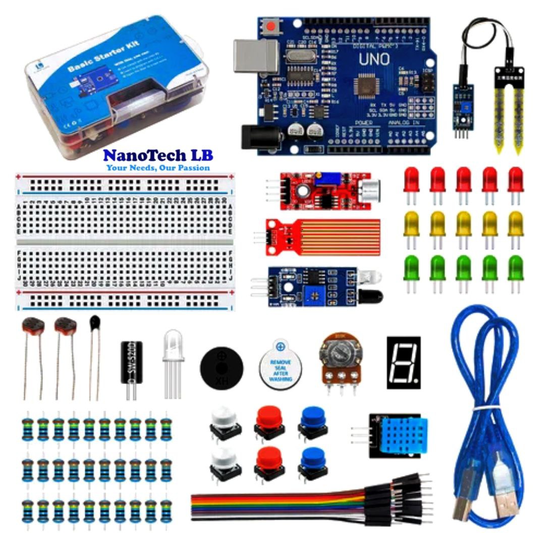 Ultra Basic Starter Kit for Arduino UNO(CH340) DIY Kit + Retail Box