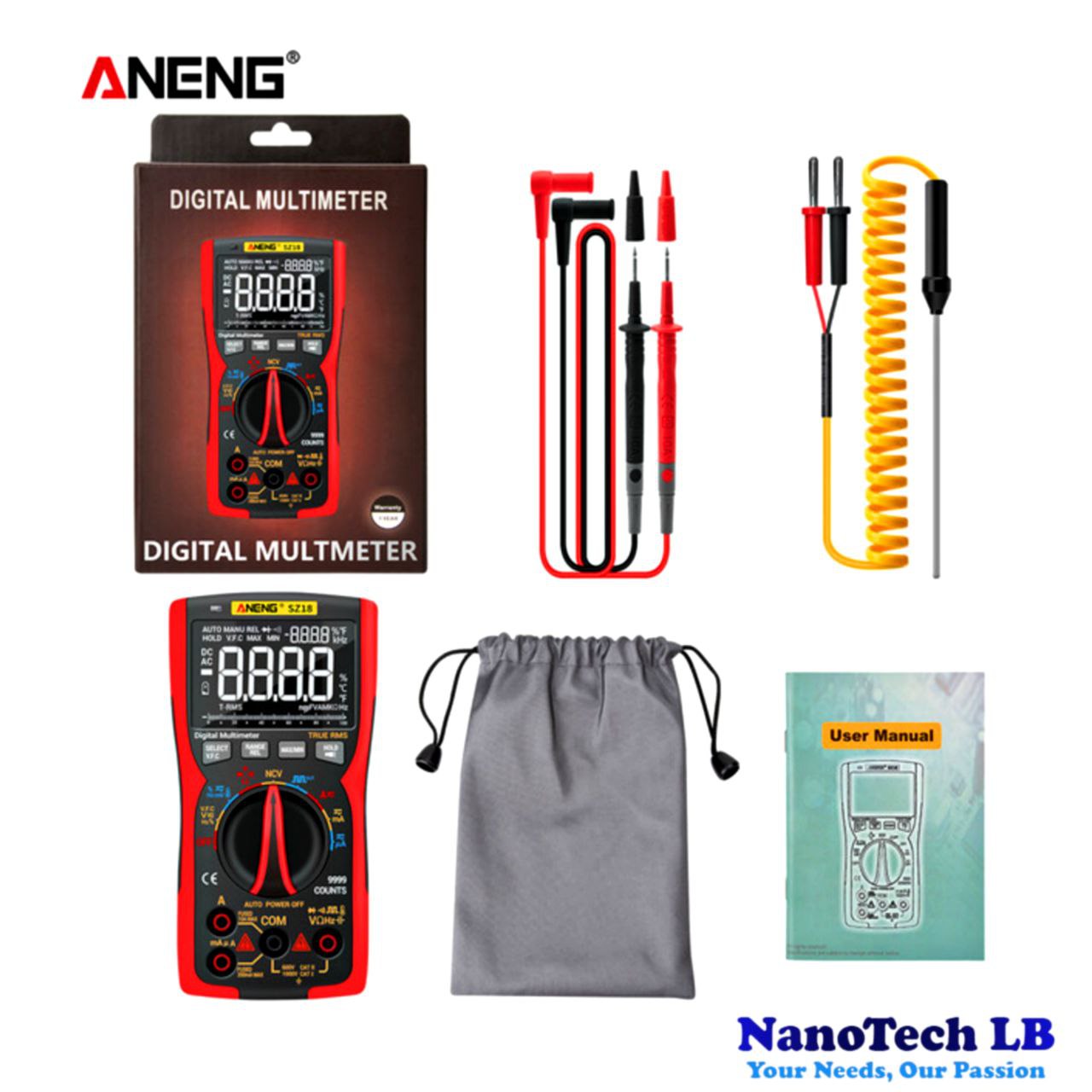 ANENG SZ18 Standard Digital Multimeter