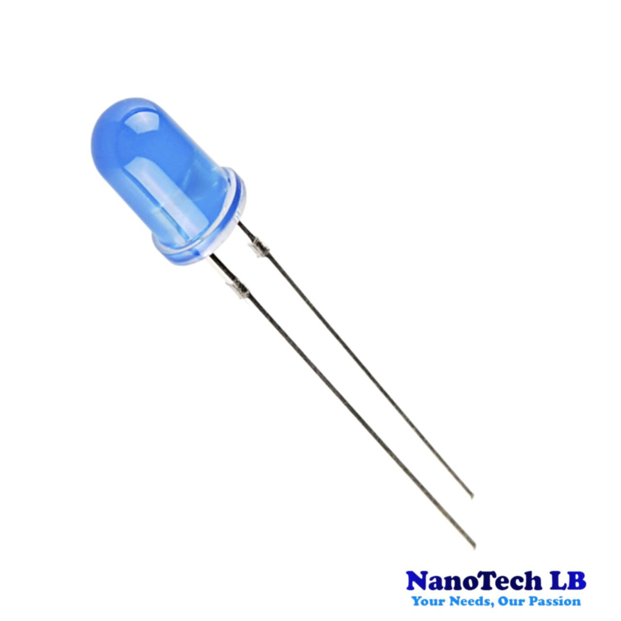 28mm Leg LED 5MM blue