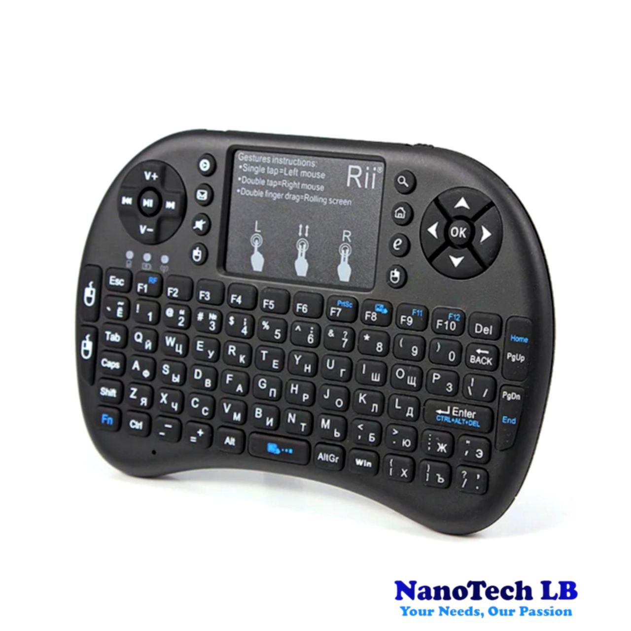 Key Board Mini Wireless With Drag Pad