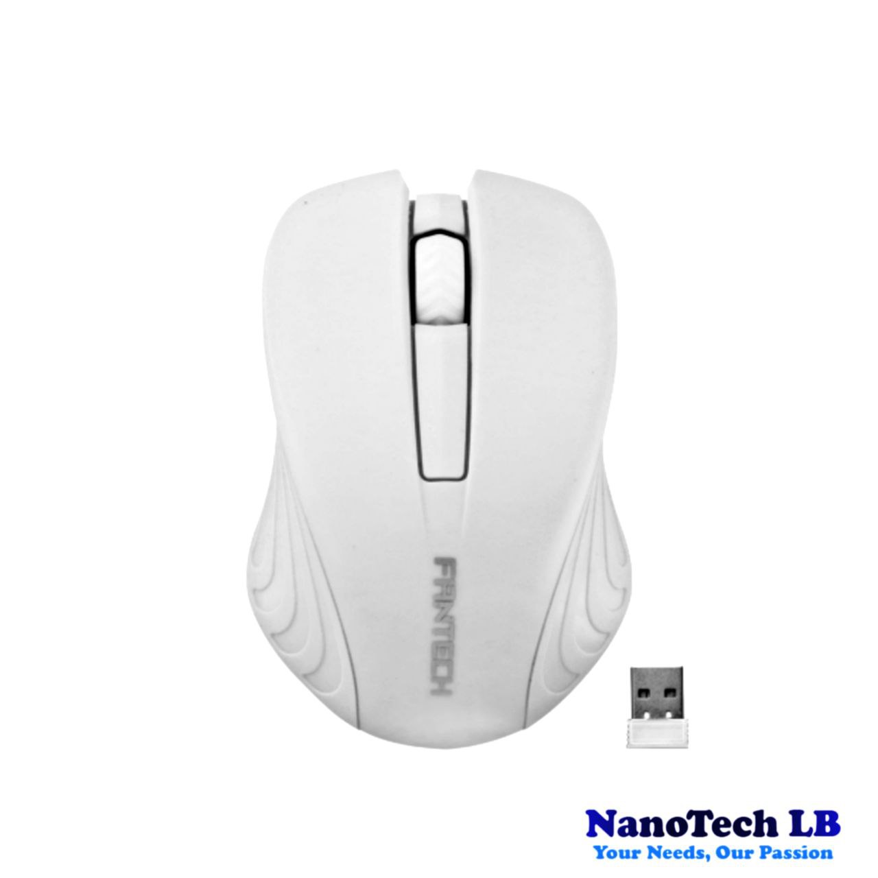 FANTECH W189 WIRELESS OFFICE MOUSE (WHITE)