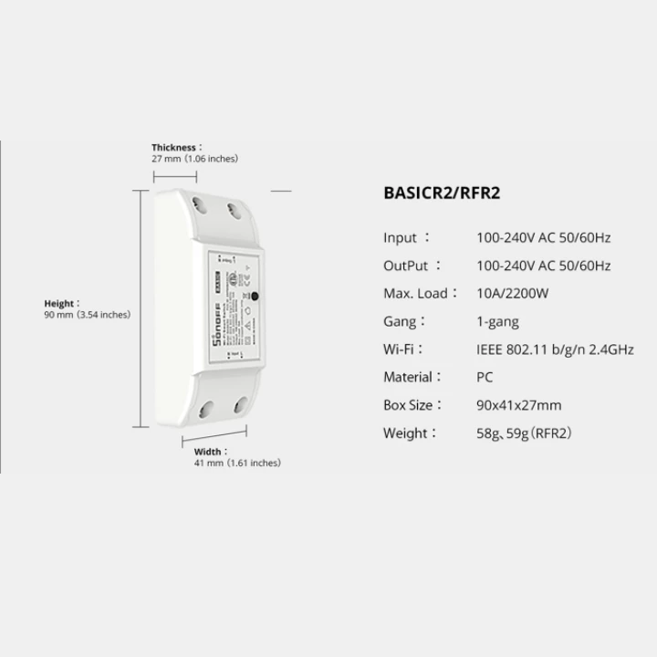Sonoff Basic R2 - Image 5