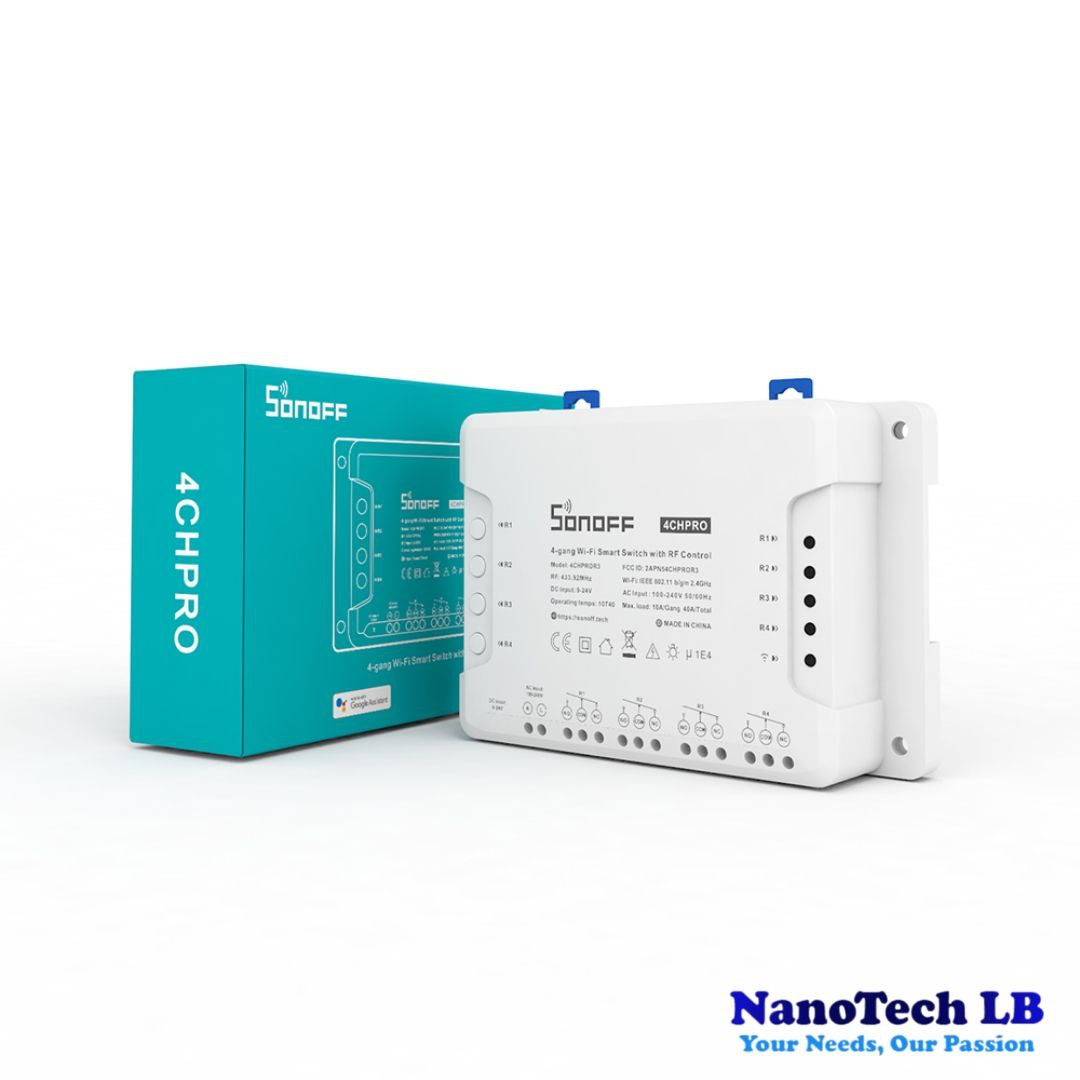 Sonoff 4GHR3 4 Channels wifi smart switch