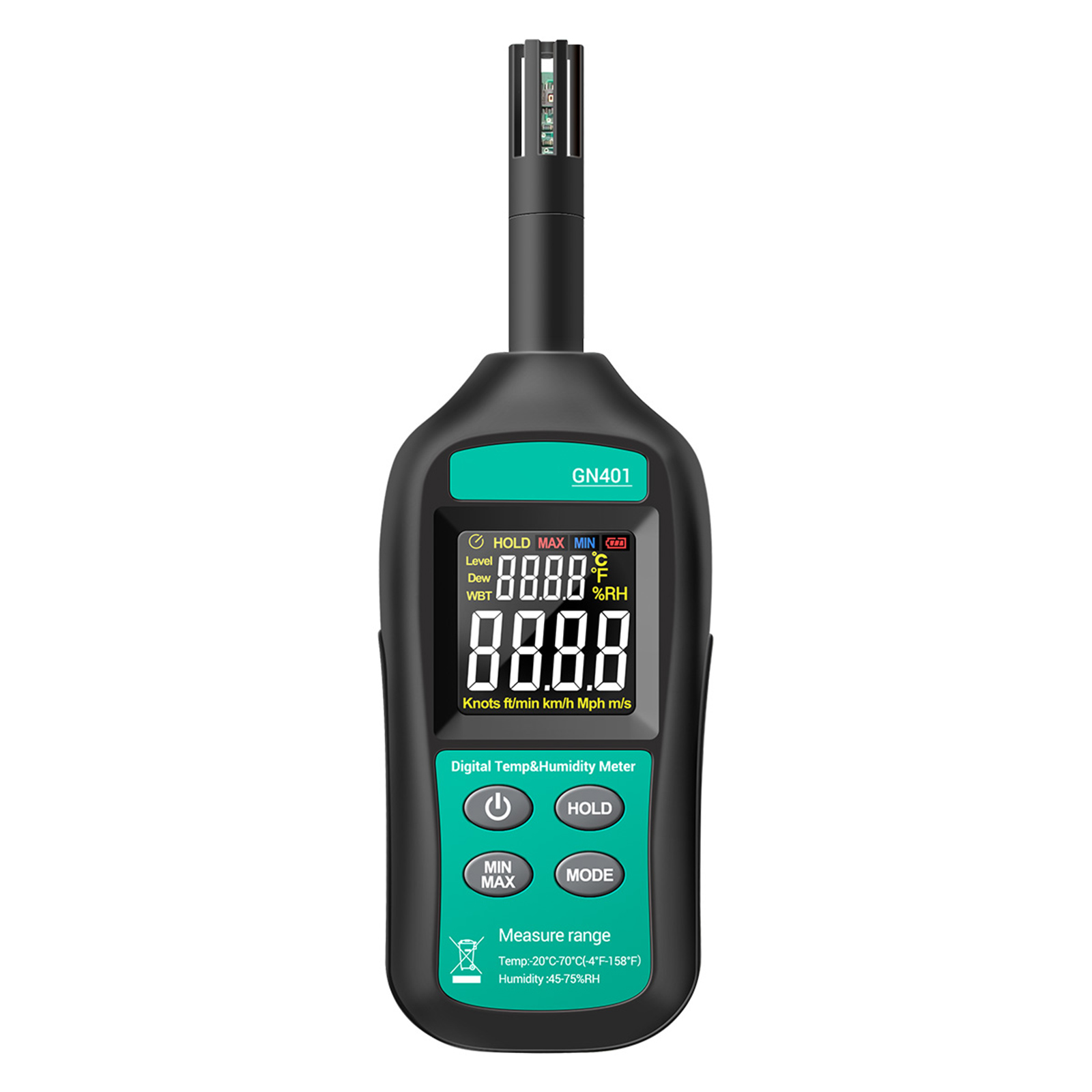 ANENG GN401 Mini Temperature Humidity Meter