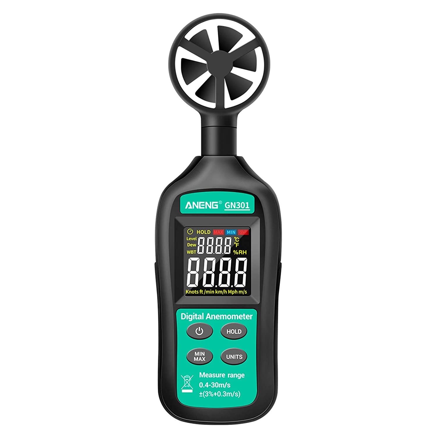 ANENG GN301 Digital Anemometer