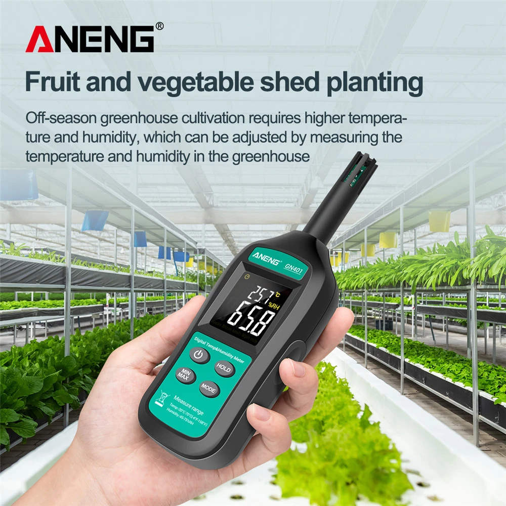 ANENG GN401 Mini Temperature Humidity Meter - Image 3