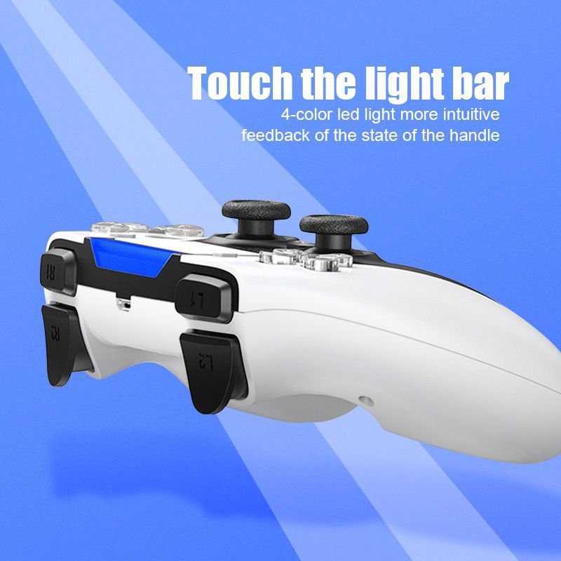 P02 Bluetooth 4.0 Wireless Controller Gamepad for PS4 PC Android Phone - Image 4