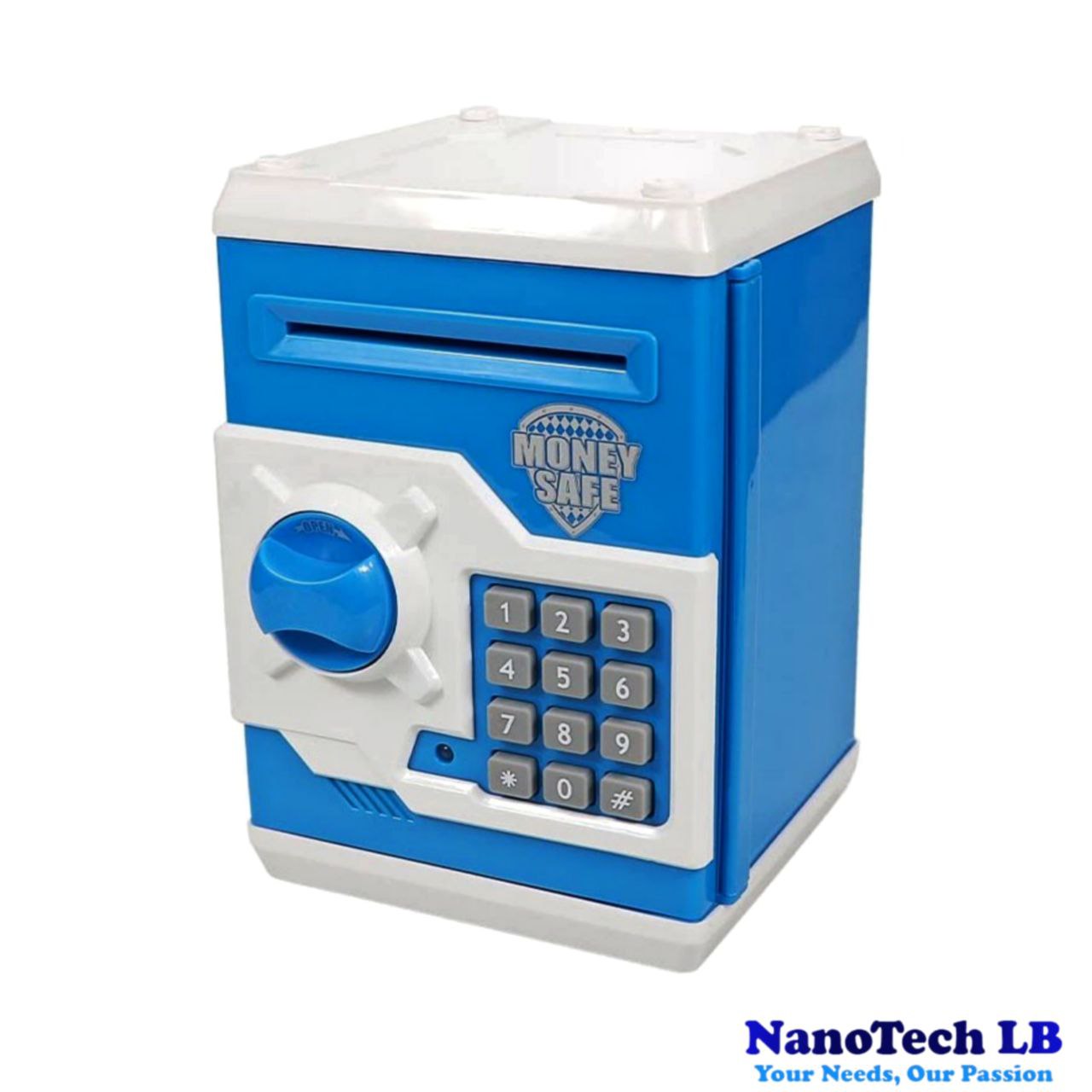 BANKNOTES ELECTRONIC MINI MONEY SAFE BOX FOR KIDS