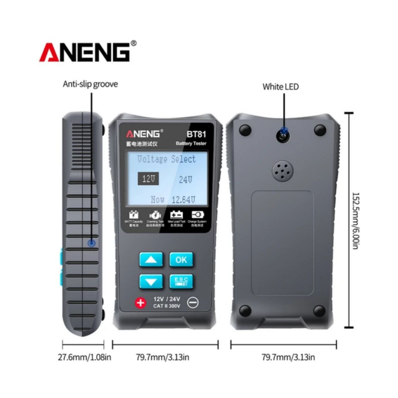 ANENG BT81 Car Battery Tester - Image 5