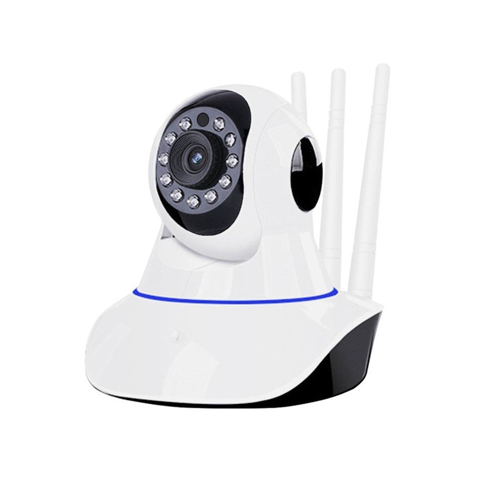 IP Camera 3 Antena Wireless IP Camera HD 1080P 2 MP Q5 - Image 3