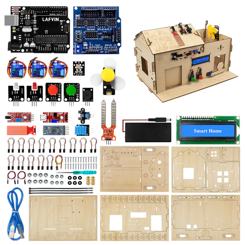 Smart Home House Kit STEM Programmable Lafvin - Image 7