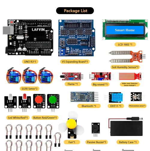 Smart Home House Kit STEM Programmable Lafvin - Image 6