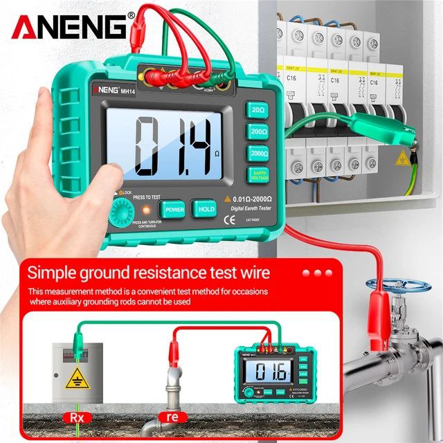 ANENG MH14 Ground Resistance Tester