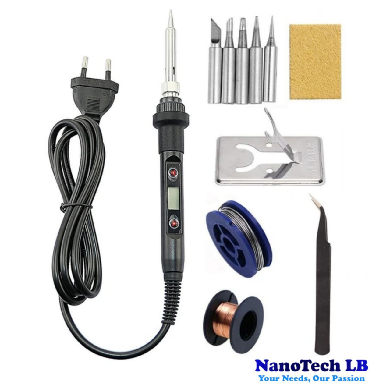 Adjustable Temperature Soldering Iron Kit