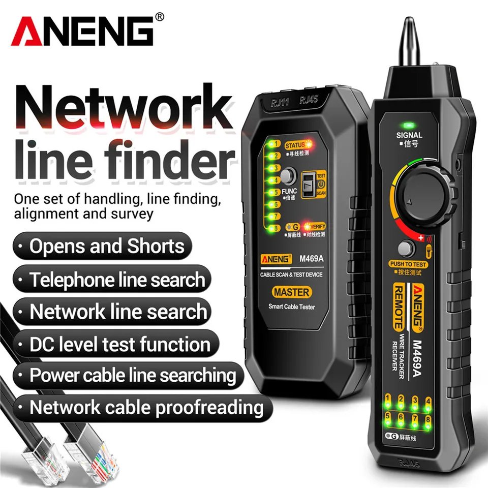 ANENG M469A Smart Network Cable Tracker
