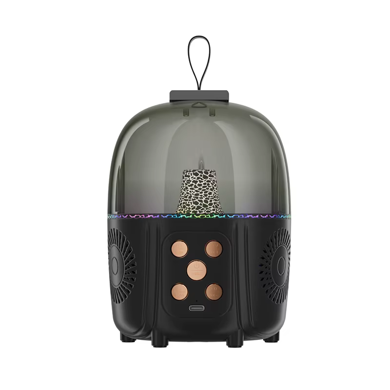 Q3 Wireless Mini Karaoke Speaker With 2 Wireless Mic